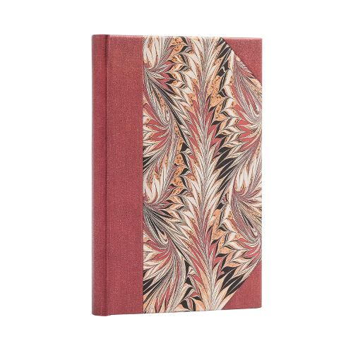 Cover image for Rubedo (Cockerell Marbled Paper) Mini Lined Hardcover Journal