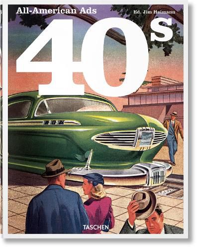 Cover image for All-American Ads of the 40s