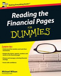 Cover image for Reading the Financial Pages For Dummies