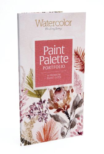 Cover image for Watercolor the Easy Way Paint Palette Portfolio Flowers