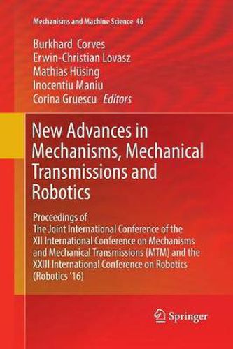 Cover image for New Advances in Mechanisms, Mechanical Transmissions and Robotics