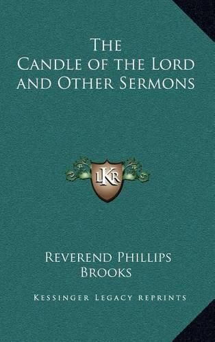 Cover image for The Candle of the Lord and Other Sermons