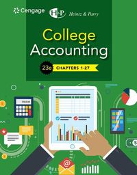 Cover image for Bundle: College Accounting, Chapters 1-27, 23rd + Study Guide with Working Papers for Heintz/Parry's College Accounting, Chapters 1- 15 + Study Guide for Working Papers for Heintz/Parry's College Accounting, Chapters 16-27