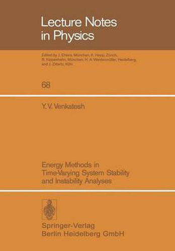 Cover image for Energy Methods in Time-Varying System Stability and Instability Analyses