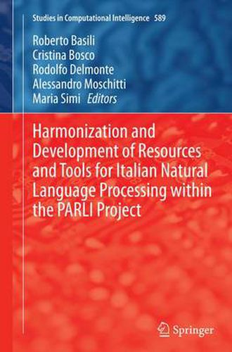 Cover image for Harmonization and Development of Resources and Tools for Italian Natural Language Processing within the PARLI Project