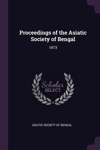 Cover image for Proceedings of the Asiatic Society of Bengal