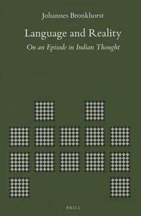 Cover image for Language and Reality: On an Episode in Indian Thought