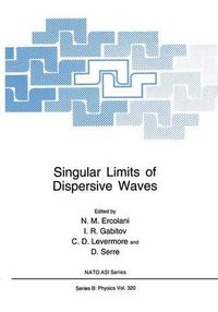 Cover image for Singular Limits of Dispersive Waves: Proceedings of a NATO ARW and a Chaos, Order and Patterns Panel-sponsored Workshop Held in Lyons, France, July 8-12, 1991