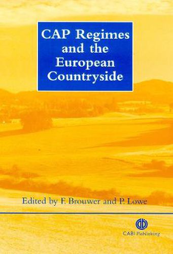 Cover image for CAP Regimes and the European Countryside