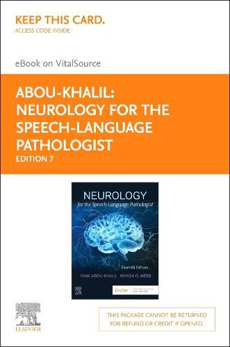 Cover image for Neurology for the Speech-Language Pathologist- Elsevier eBook on Vitalsource (Retail Access Card)