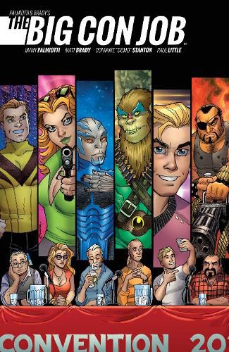 Cover image for Palmiotti and Brady's The Big Con Job