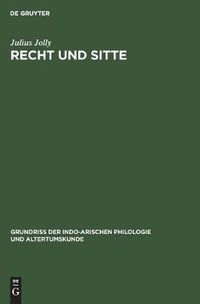 Cover image for Recht Und Sitte: (Einschliesslich Der Einheimischen Litteratur)