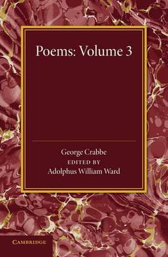 Cover image for Poems: Volume 3