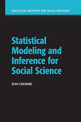 Cover image for Statistical Modeling and Inference for Social Science