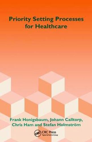 Cover image for Priority Setting Processes for Healthcare: in Oregon, USA; New Zealand; The Netherlands; Sweden; and the United Kingdom