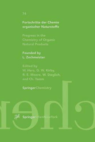Cover image for Fortschritte der Chemie organischer Naturstoffe / Progress in the Chemistry of Organic Natural Products