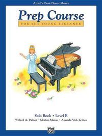 Cover image for Alfred's Basic Piano Library Prep Course Solo E