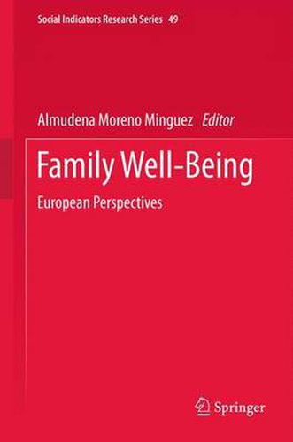 Cover image for Family Well-Being: European Perspectives