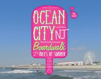 Cover image for Ocean City NJ Boardwalk: Two-and-a-Half Miles of Summer, 2nd Edition