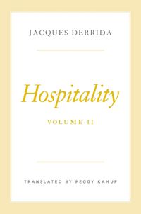 Cover image for Hospitality, Volume II