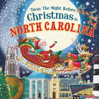 Cover image for 'Twas the Night Before Christmas in North Carolina