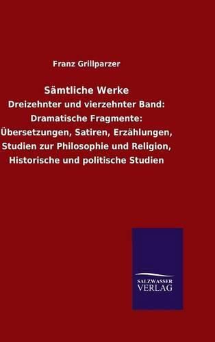 Cover image for Samtliche Werke