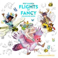 Cover image for Pop Manga Flights of Fancy Coloring Book