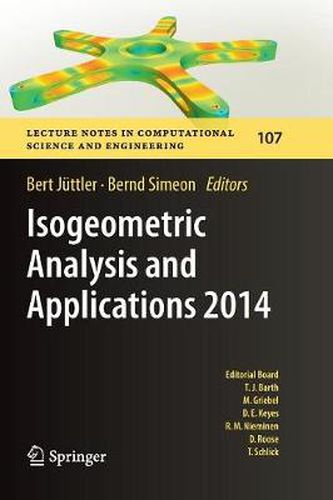 Cover image for Isogeometric Analysis and Applications 2014