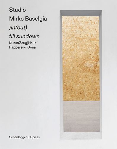 Cover image for Studio Mirko Baselgia: )in(out) till sundown