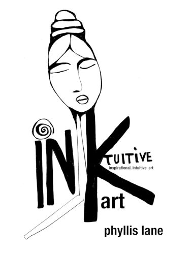 Cover image for Intuitive Ink Art