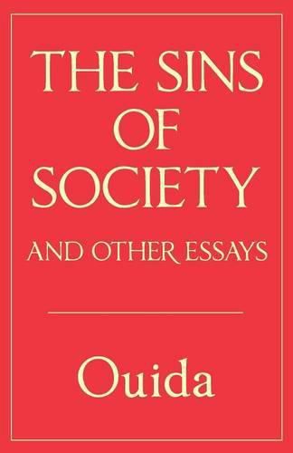 Cover image for The Sins of Society and other essays