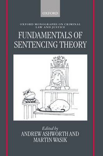 Cover image for Fundamentals of Sentencing Theory