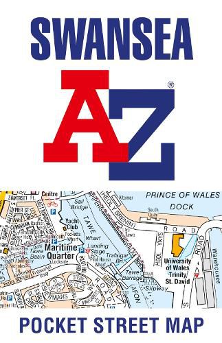 Cover image for Swansea A-Z Pocket Street Map