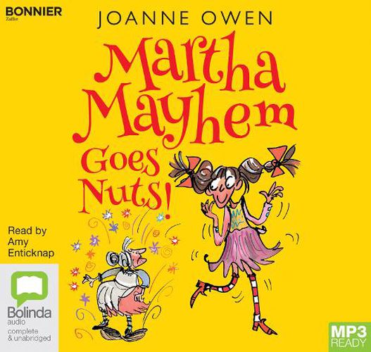 Cover image for Martha Mayhem Goes Nuts!