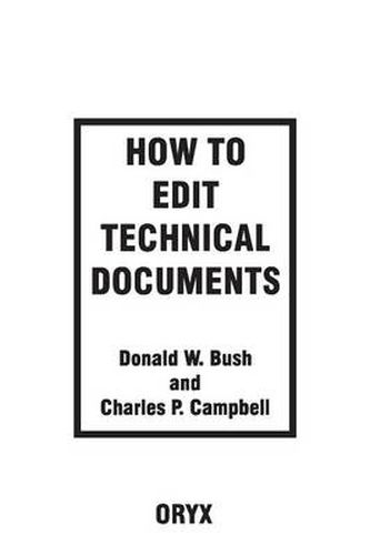 Cover image for How to Edit Technical Documents