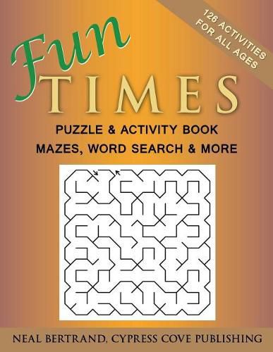 Cover image for Fun Times Puzzle and Activity Book