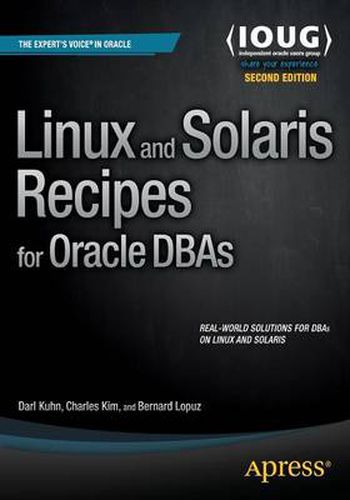 Cover image for Linux and Solaris Recipes for Oracle DBAs