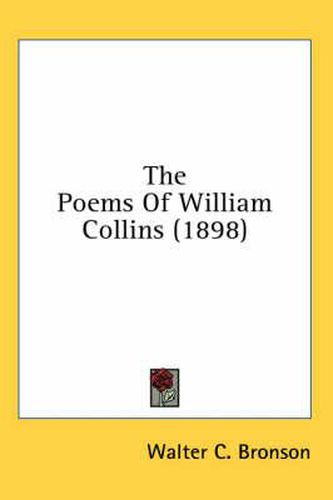 Cover image for The Poems of William Collins (1898)