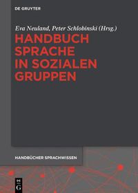 Cover image for Handbuch Sprache in sozialen Gruppen