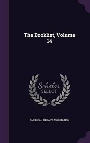 The Booklist, Volume 14