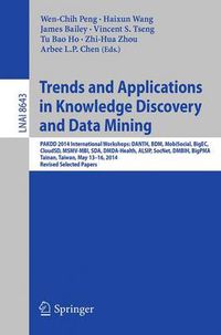 Cover image for Trends and Applications in Knowledge Discovery and Data Mining