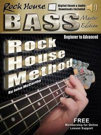 Cover image for Rock House Bass Guitar Master Edition Complete: Beginner - Advanced
