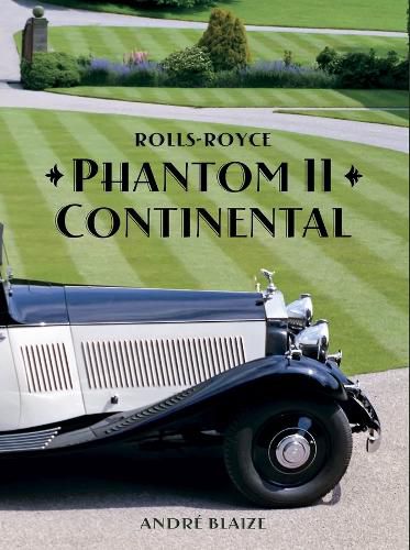 Cover image for Rolls Royce Phantom II Continental