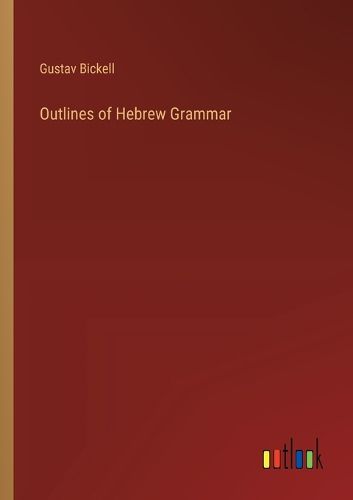 Cover image for Outlines of Hebrew Grammar