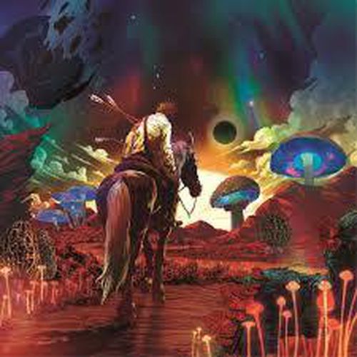 Cover image for Father John Misty’s Greatish Hits: I Followed My Dreams and My Dreams Said to Crawl (Red Vinyl)