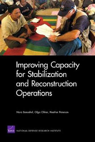 Cover image for Improving Capacity for Stabilization and Reconstruction Operations