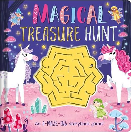 Cover image for Magical Treasure Hunt: With Interactive Maze