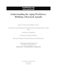 Cover image for Understanding the Aging Workforce: Defining a Research Agenda