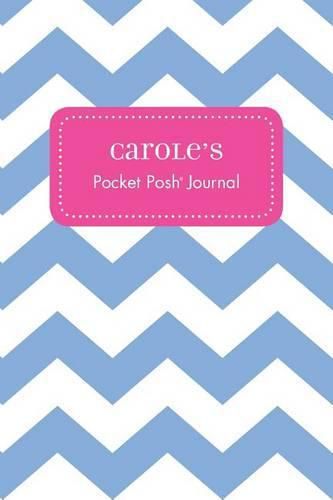 Cover image for Carole's Pocket Posh Journal, Chevron