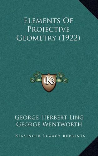 Elements of Projective Geometry (1922)